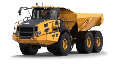 Muldenkipper für das Baugewerbe